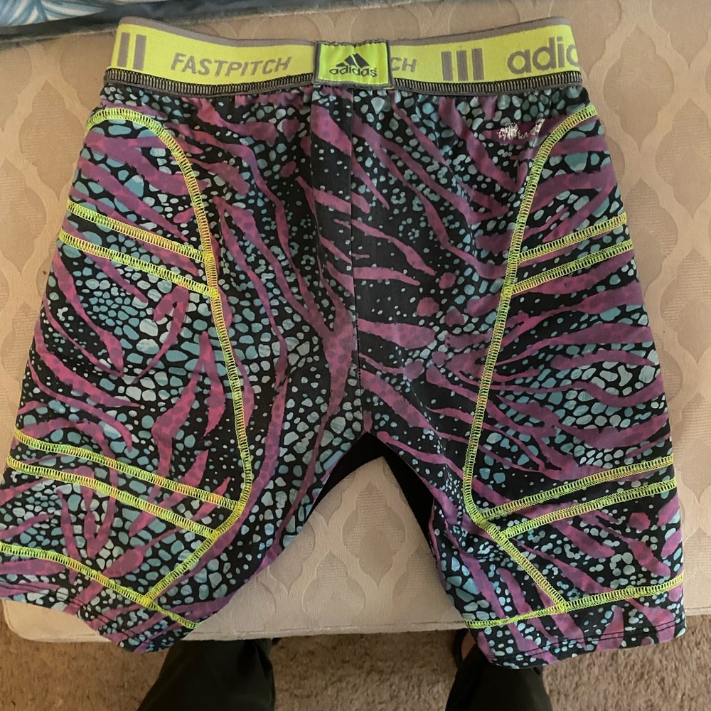 Adidas Small Fast Pitch Compression Shorts